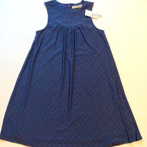 Wallflower Small Juniors Navy Mini Swing dress Sleeveless New D13